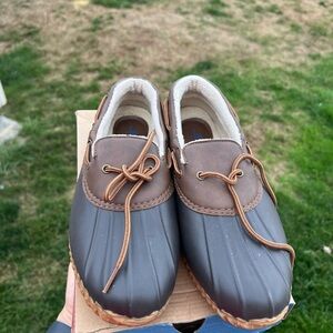 Jambu Gwen Brown Ankle Booties